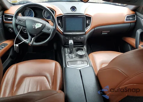 2019 Maserati Ghibli S z USA, uszkodzony, nr VIN ZAM57YTA6K1324972